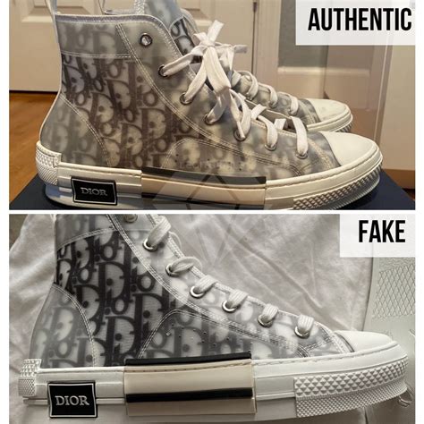 converse dior fake|how to spot dior b23.